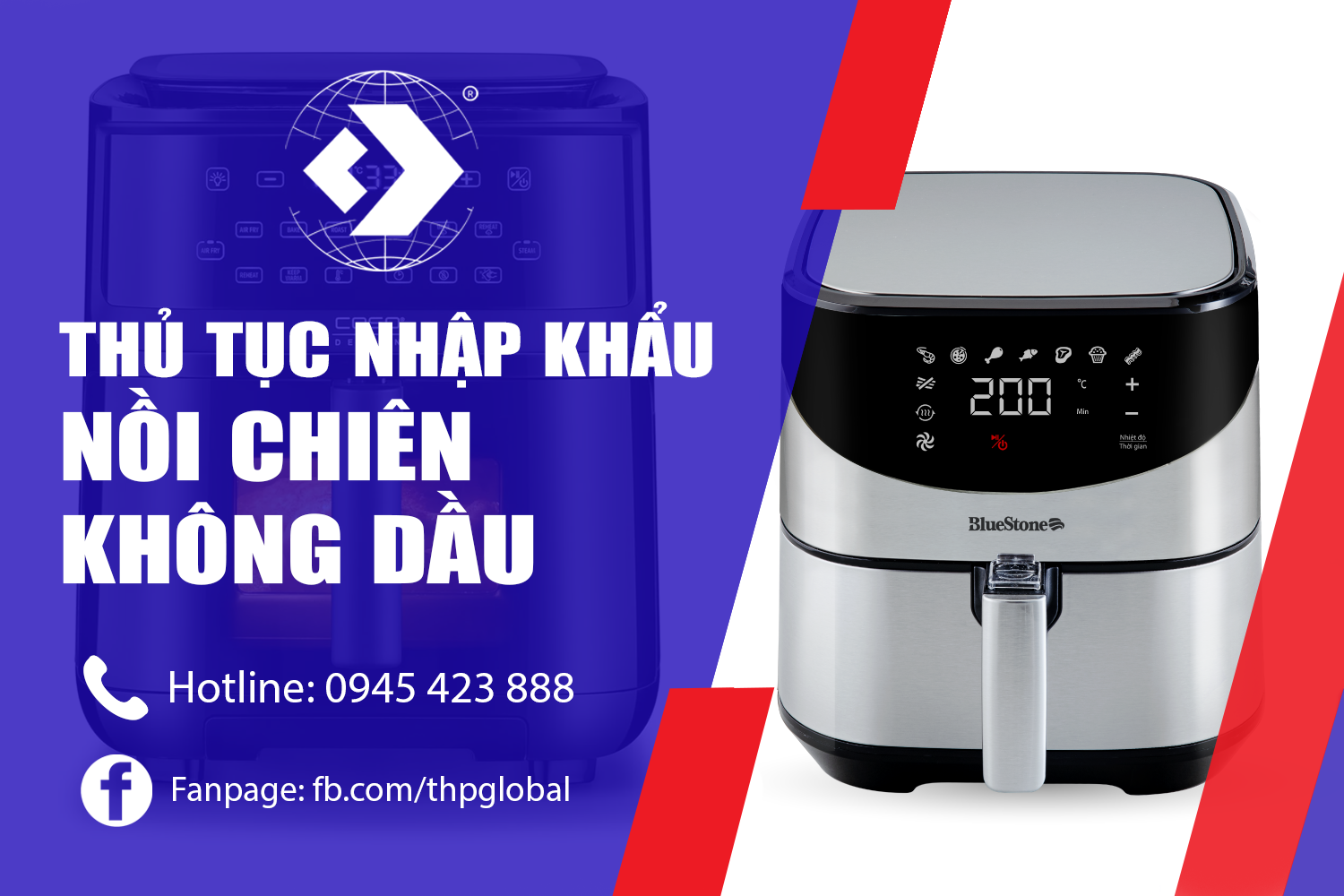 6 bước khi thủ tục nhập khẩu nồi chiên không dầu